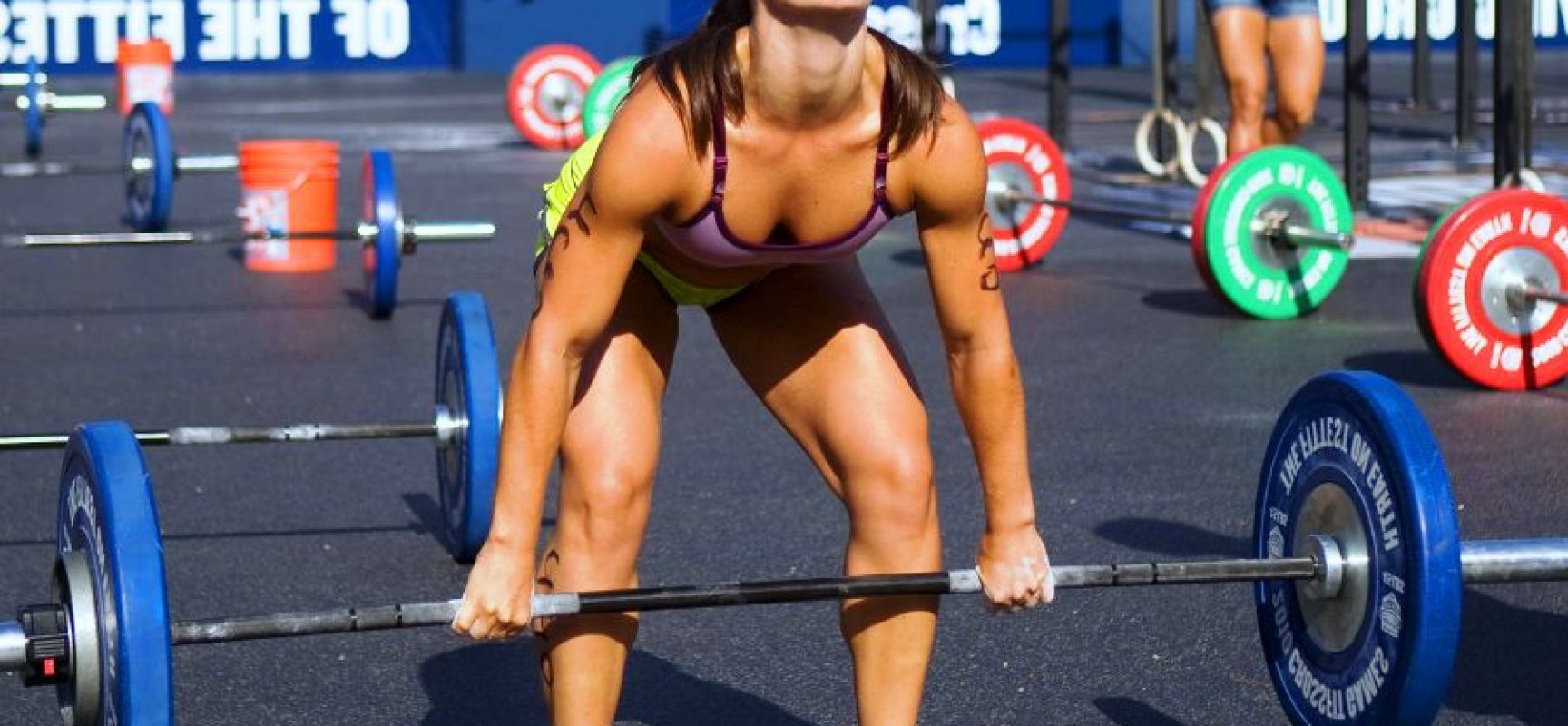 Barbell deadlift